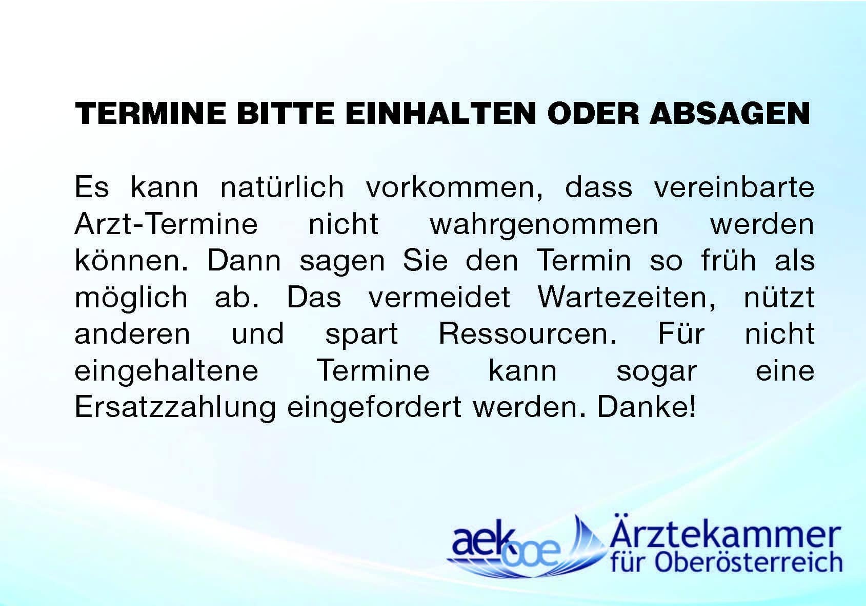 Termin DR LORENZ LINZNER FACHARZT F R ALLGEMEINMEDIZIN UND 
